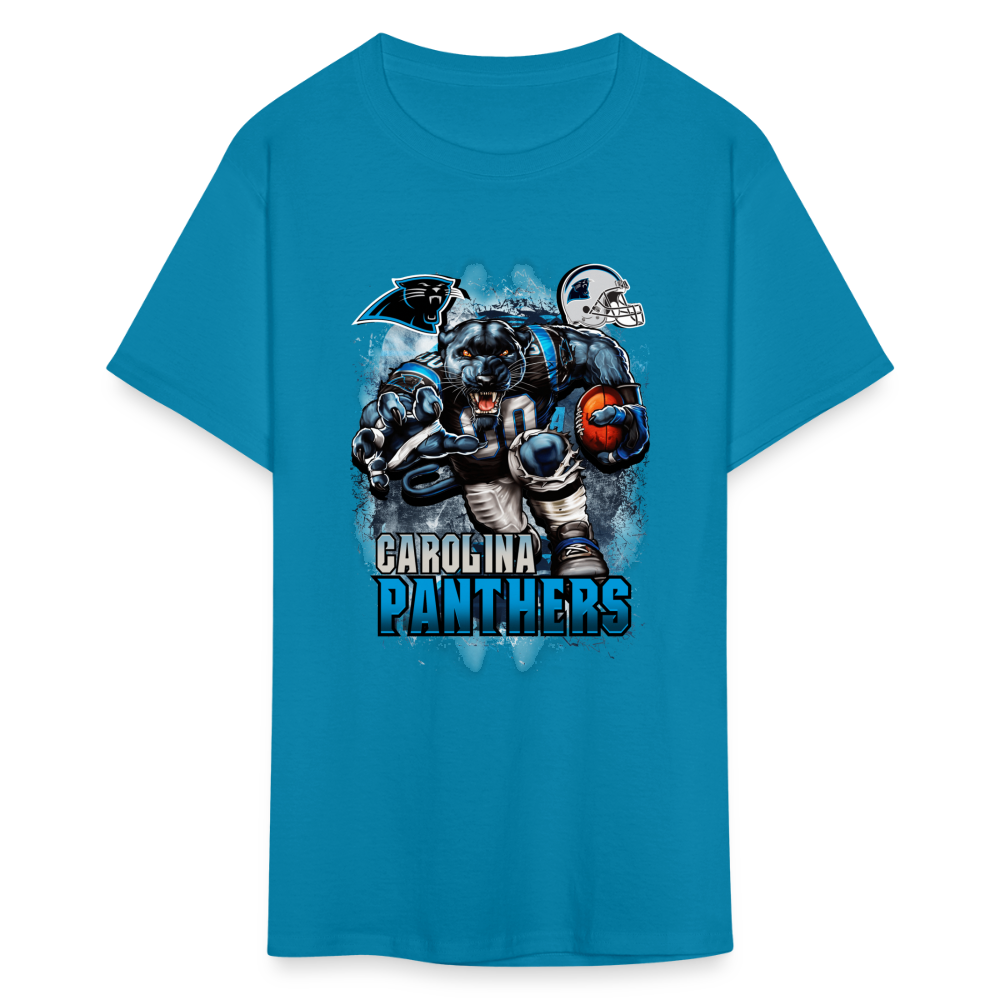 Panthers Fan T-Shirt - turquoise