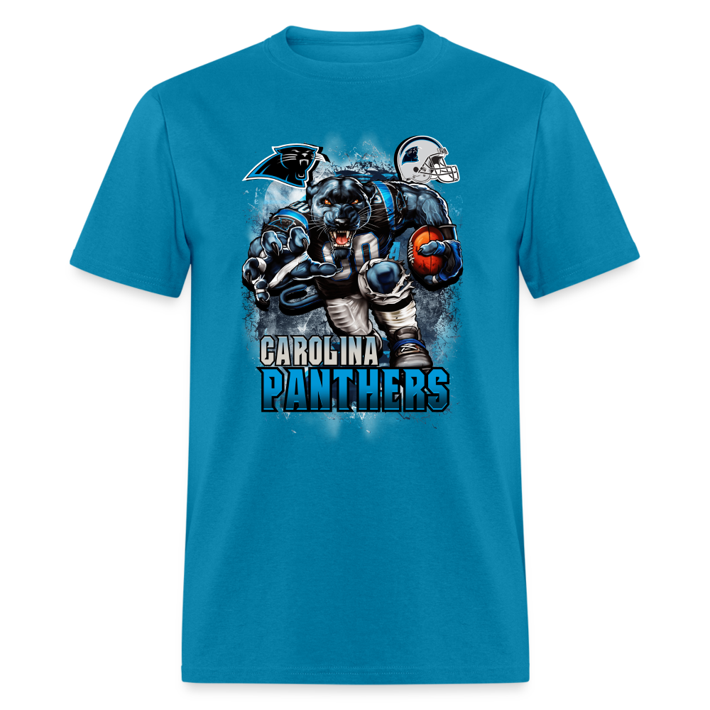 Panthers Fan T-Shirt - turquoise