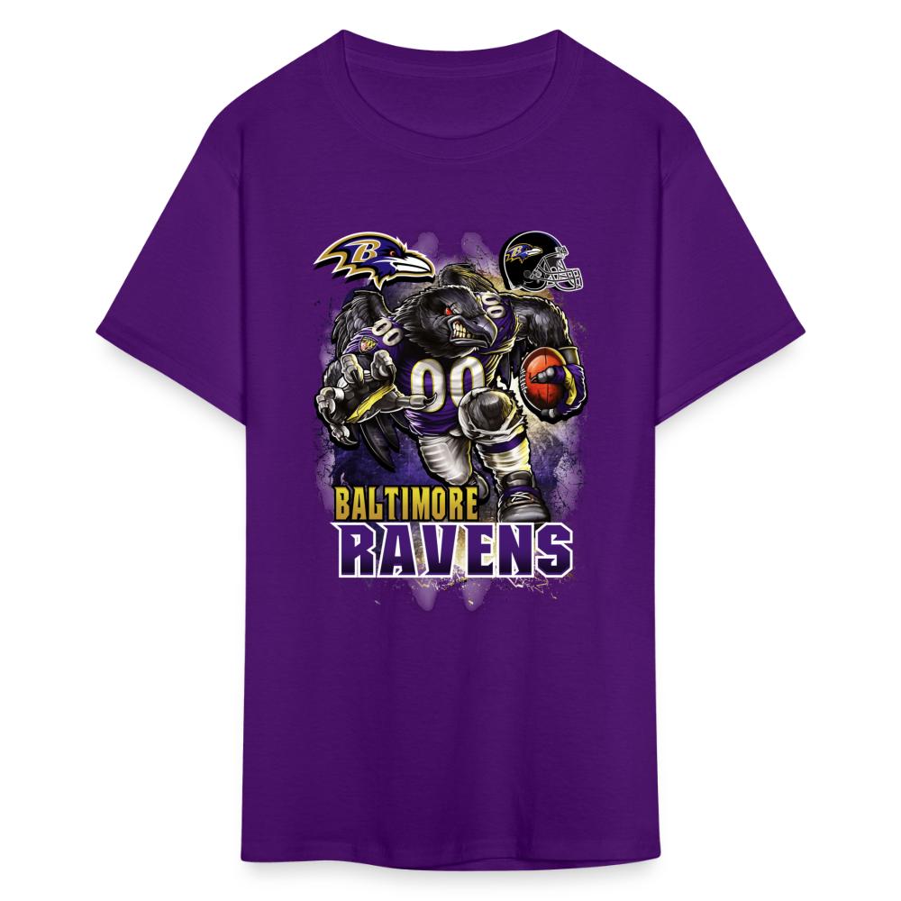 Ravens Fan T-Shirt - purple