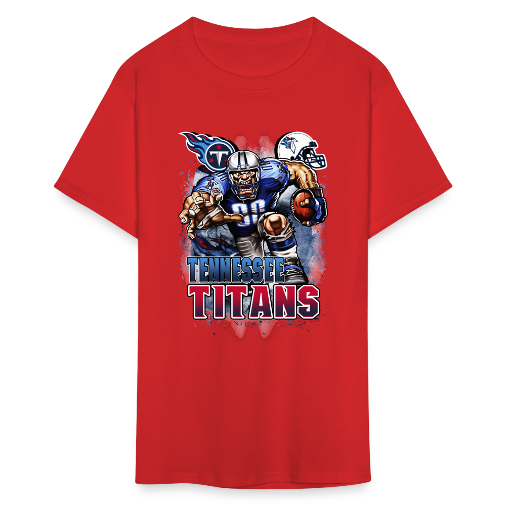 Titans Fan T-Shirt - red