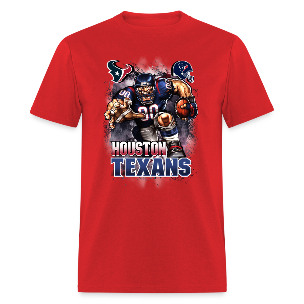 Texans Fan T-Shirt - red