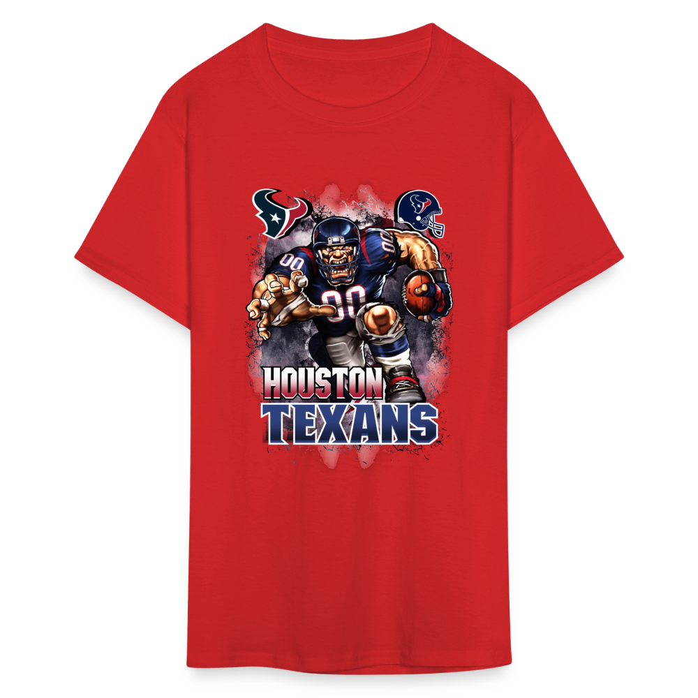 Texans Fan T-Shirt - red
