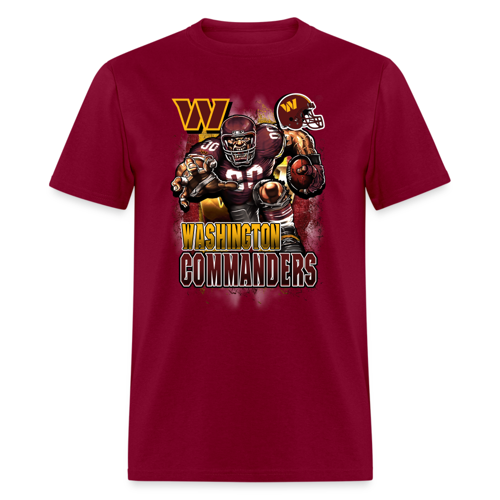 Commanders Fan T-Shirt - burgundy
