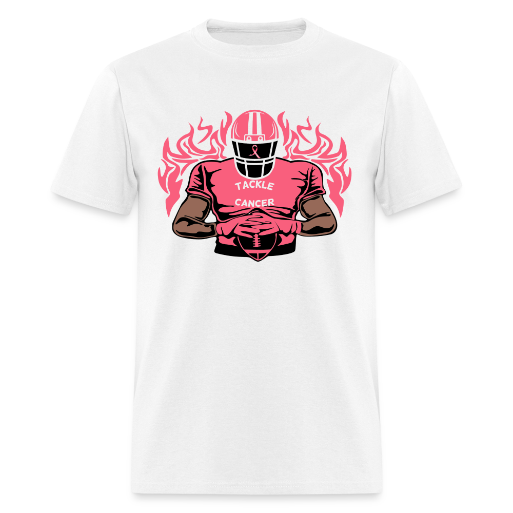 Tackle Cancer Unisex T-Shirt - white