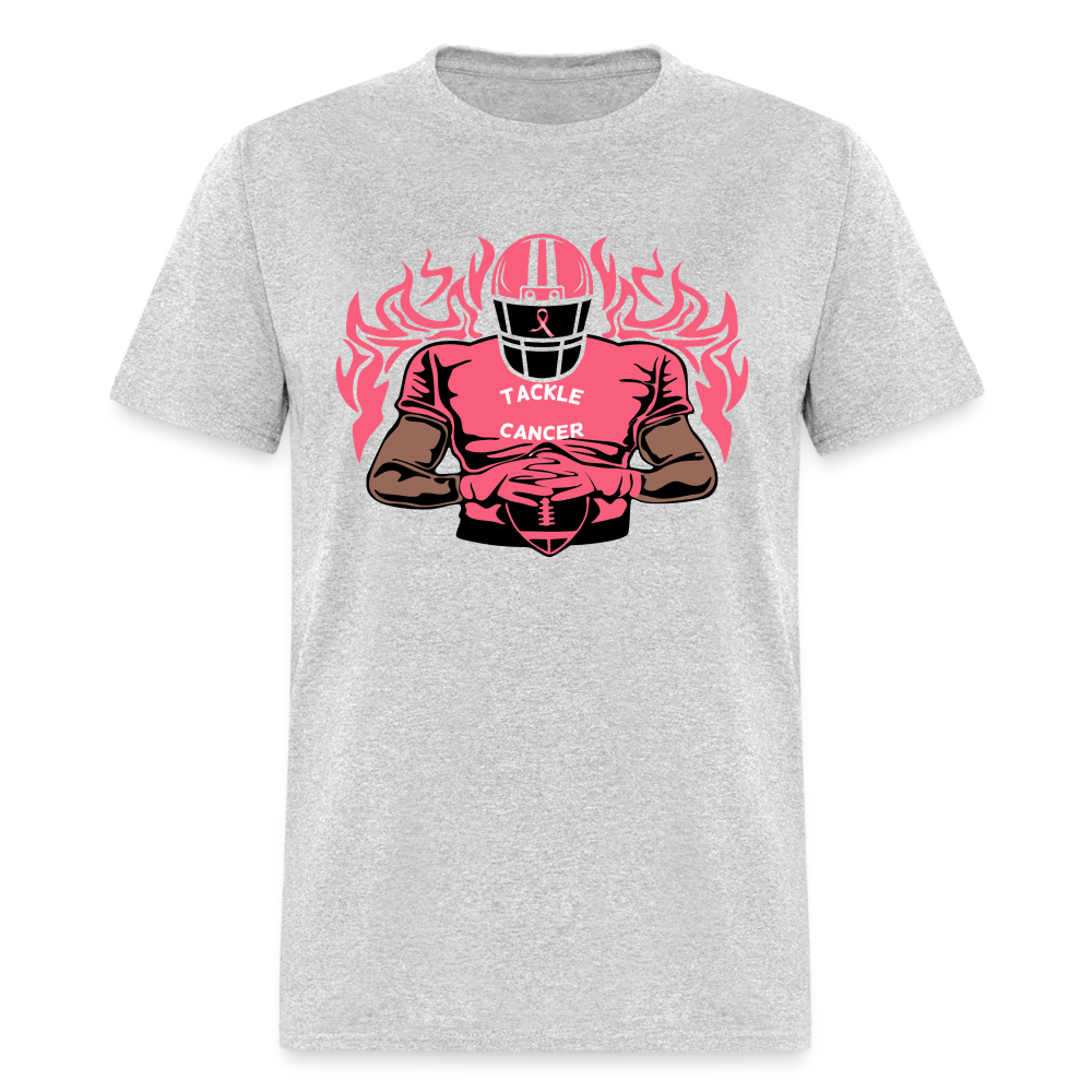 Tackle Cancer Unisex T-Shirt - heather gray