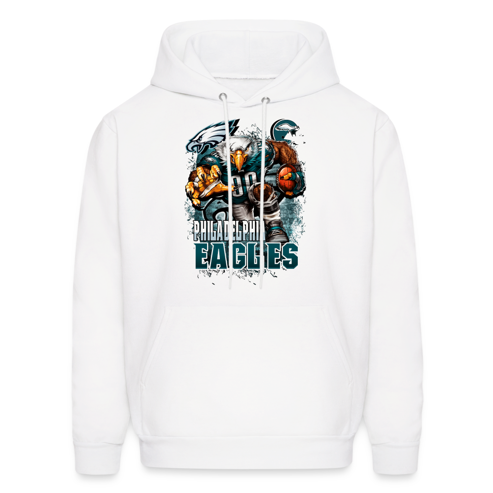 Eagles Fan Hoodie - white