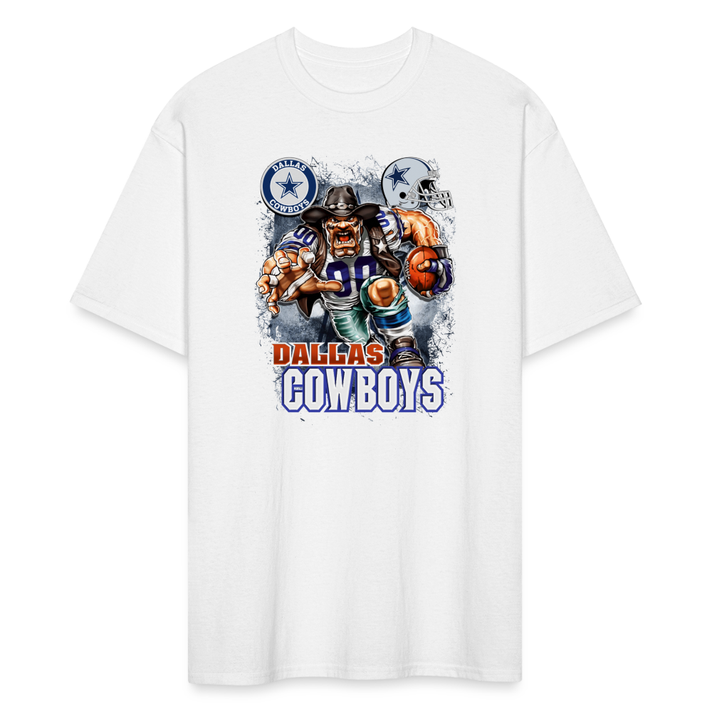 Cowboys Fan Men's Tall T-Shirt - white