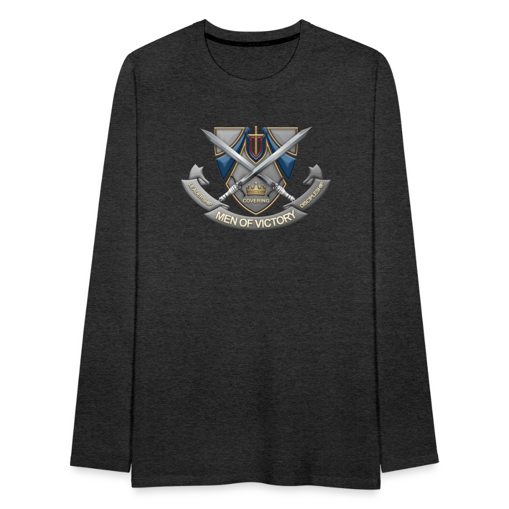 LCD T-Shirt Long Sleeve - charcoal grey