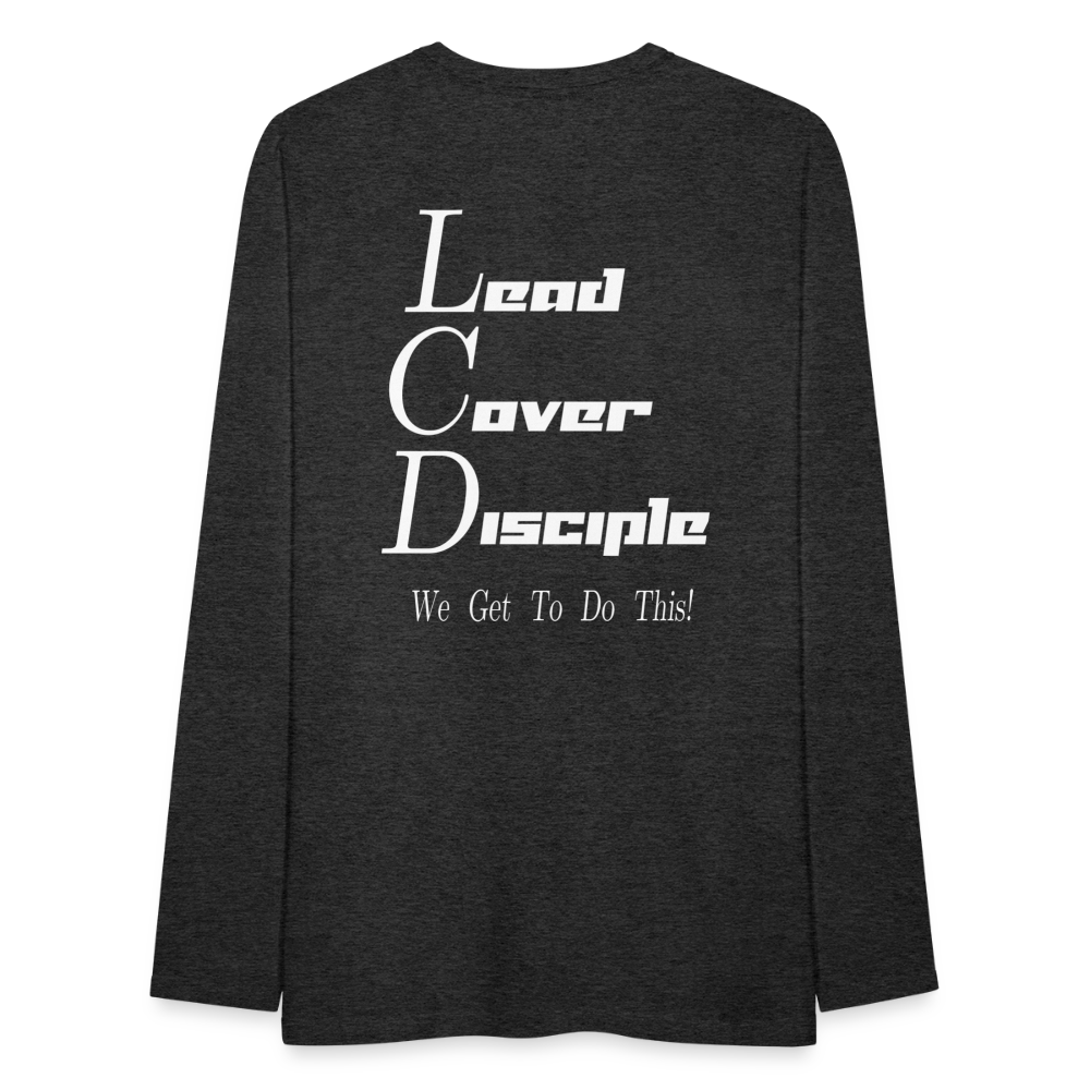 LCD T-Shirt Long Sleeve - charcoal grey