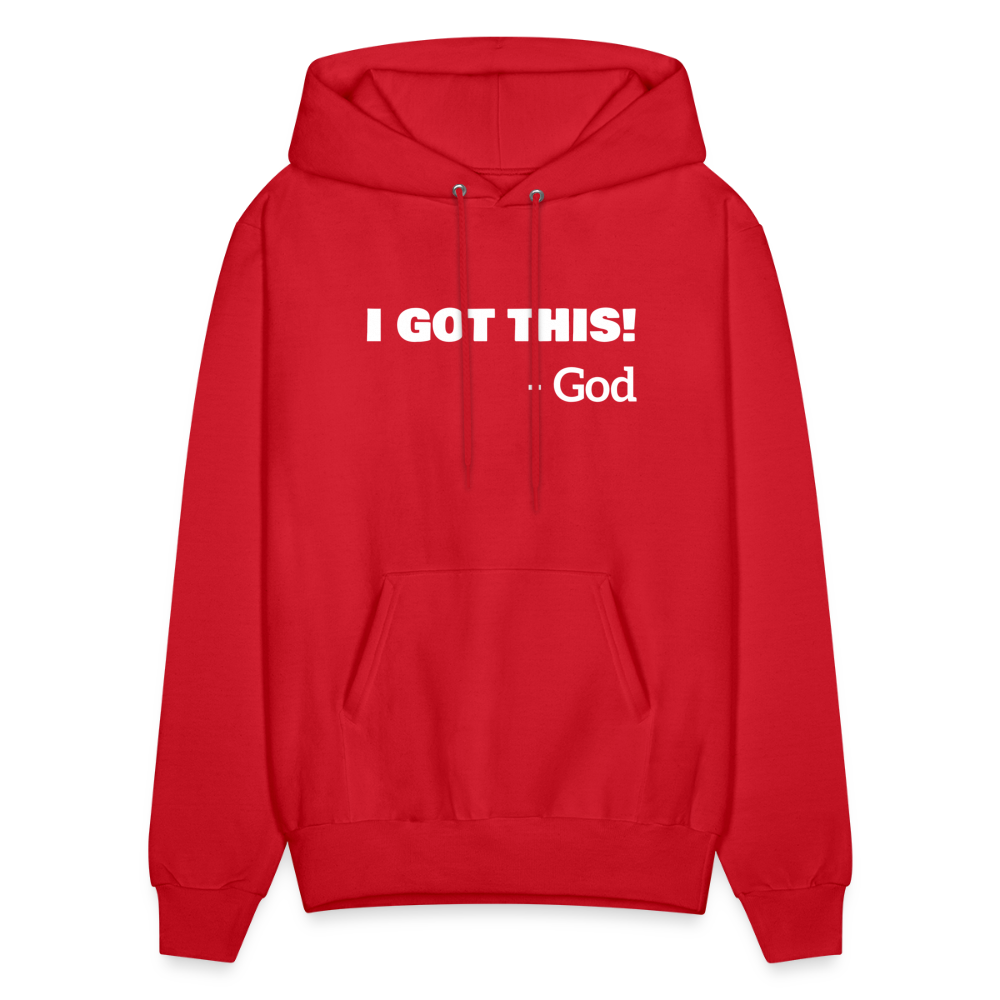 I Got This...God Hoodie - red
