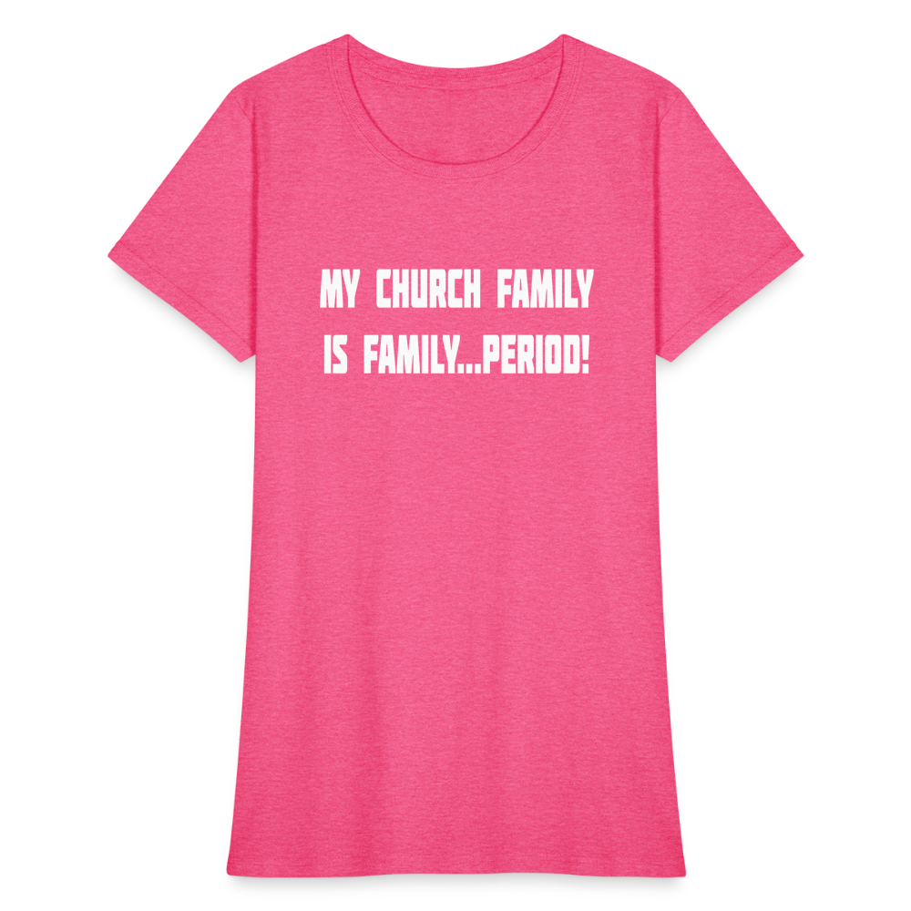 Church Family Women's T-Shirt - heather pink