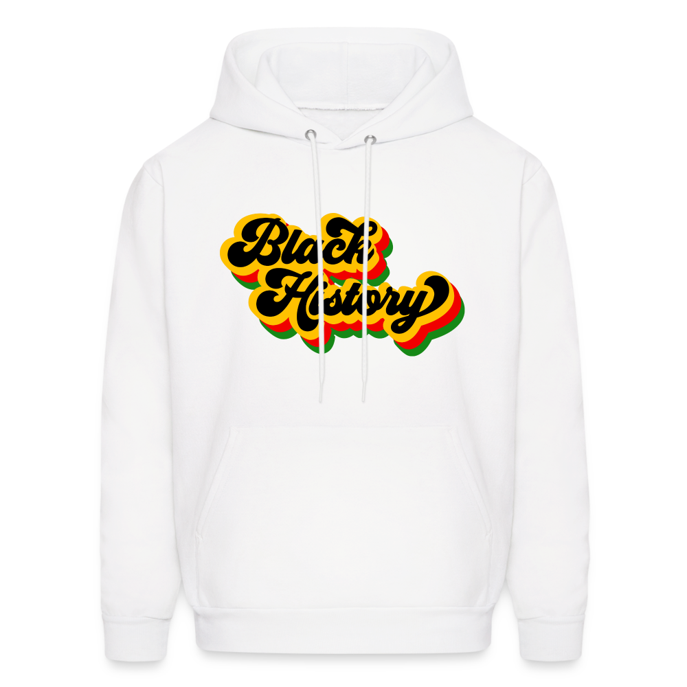Black History Unisex Hoodie - white