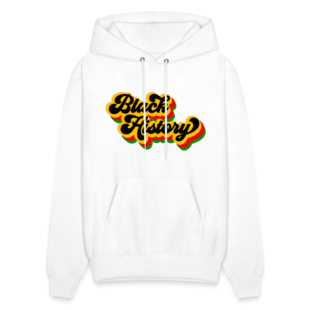 Black History Unisex Hoodie - white