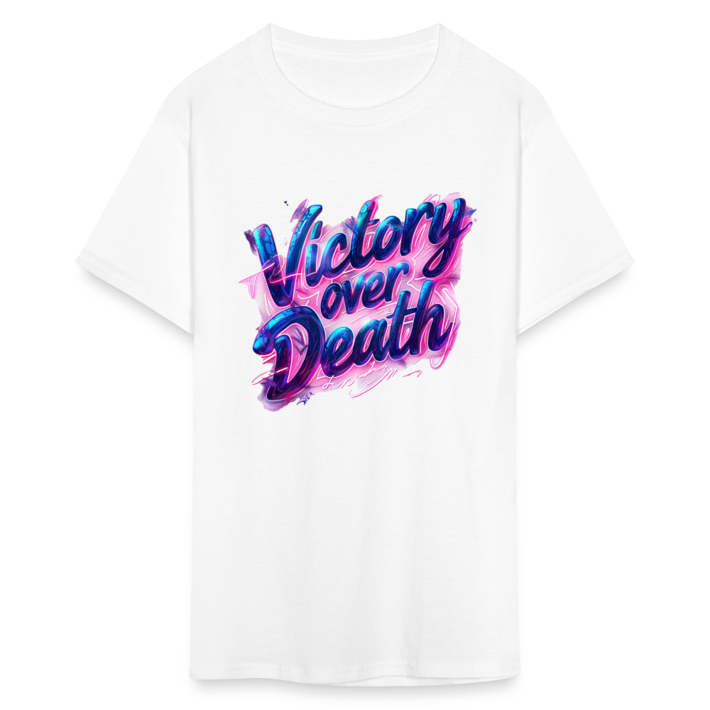 Victory Over Death Unisex T-Shirt - white