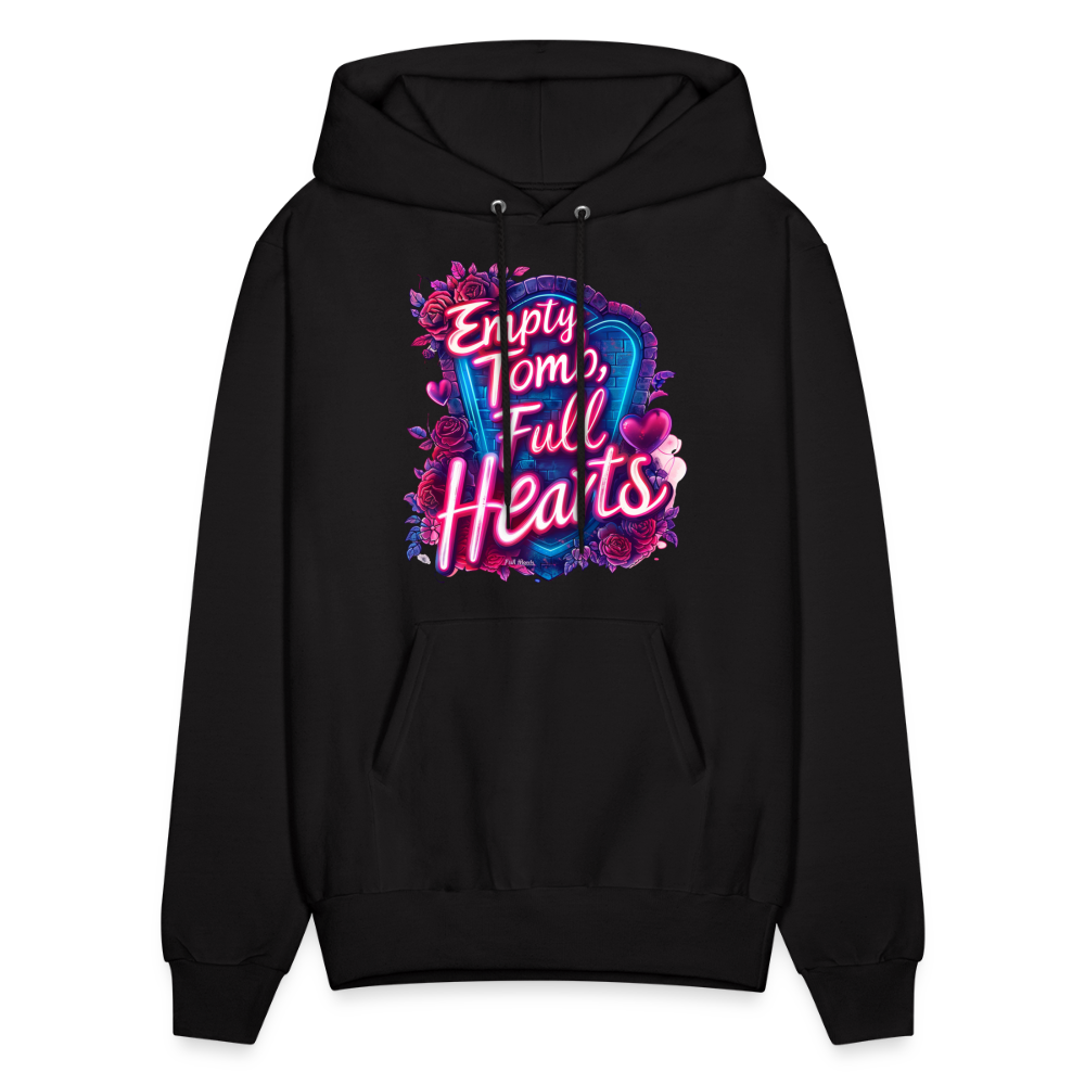 Empty Tomb, Full Hearts Unisex Hoodie - black