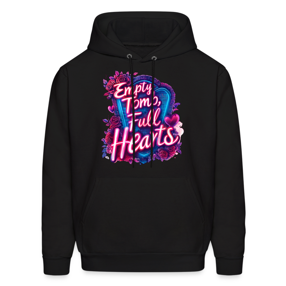 Empty Tomb, Full Hearts Unisex Hoodie - black