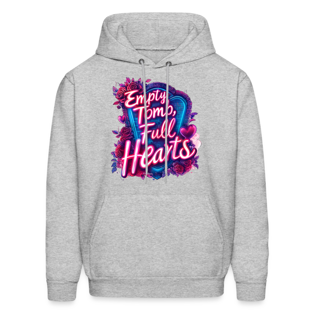 Empty Tomb, Full Hearts Unisex Hoodie - heather gray