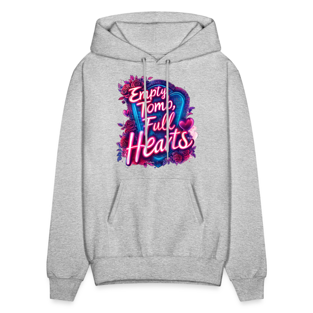 Empty Tomb, Full Hearts Unisex Hoodie - heather gray