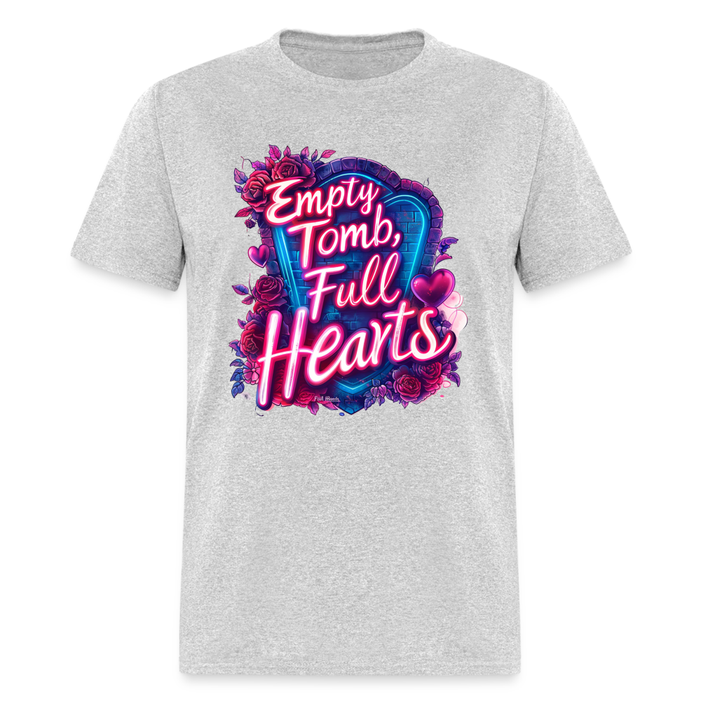 Empty Tomb, Full Hearts Unisex T-Shirt - heather gray