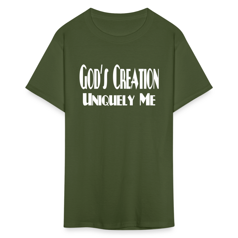 God's Creation - Uniquely Me Unisex T-Shirt - military green
