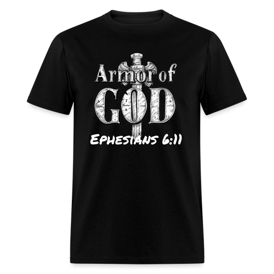 Armor Of God Unisex T-Shirt - black