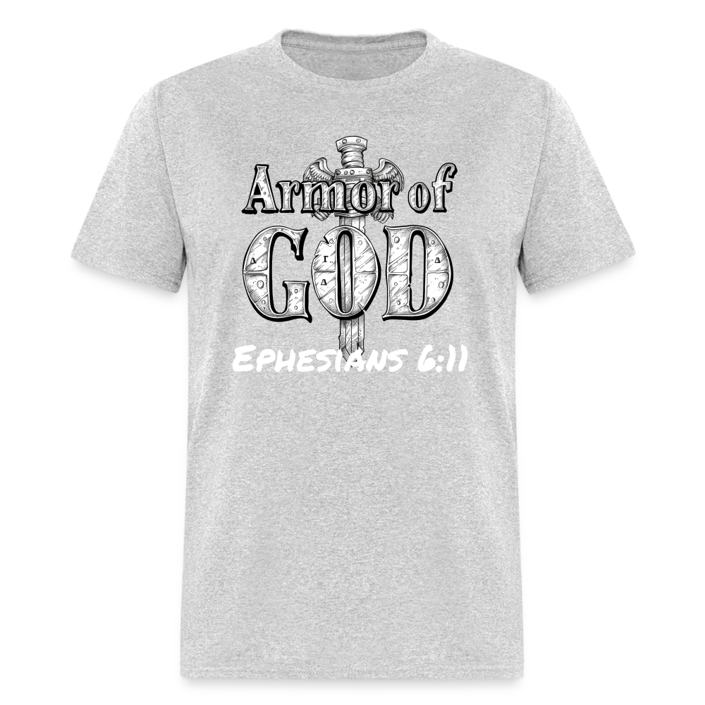 Armor Of God Unisex T-Shirt - heather gray