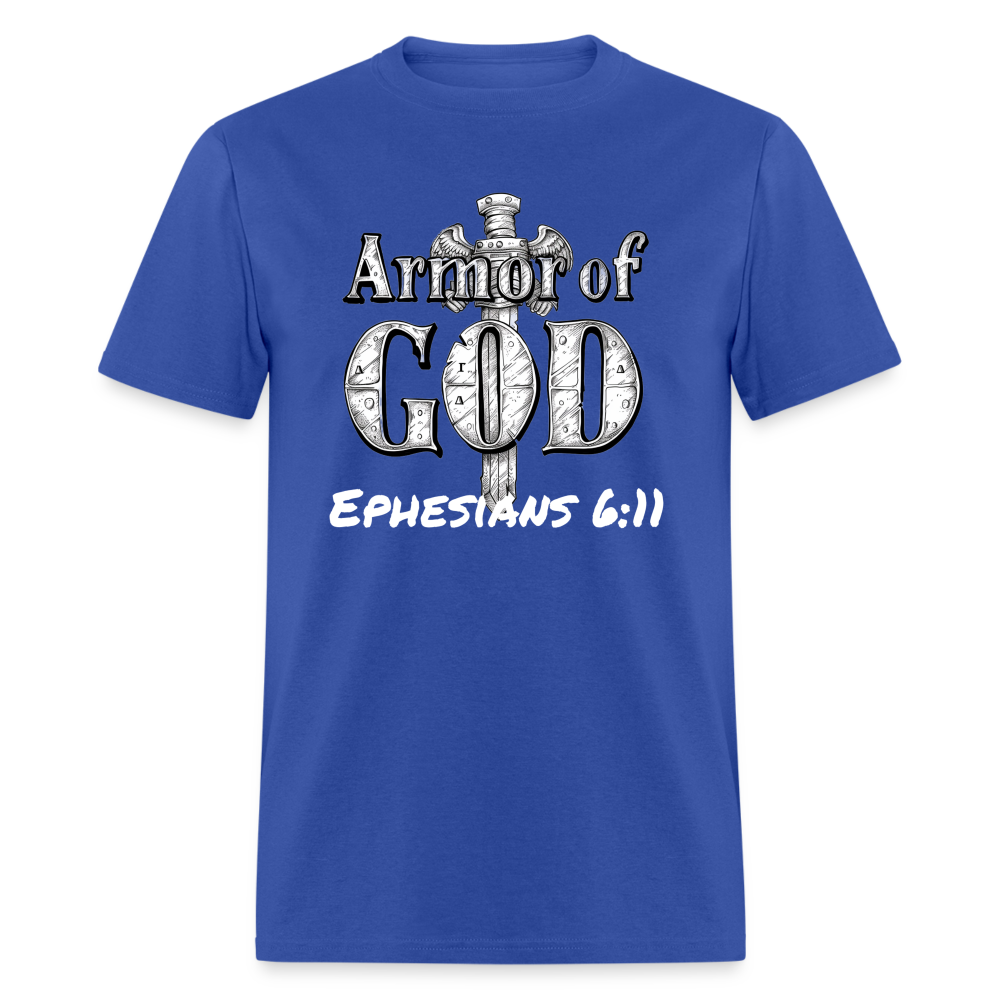 Armor Of God Unisex T-Shirt - royal blue