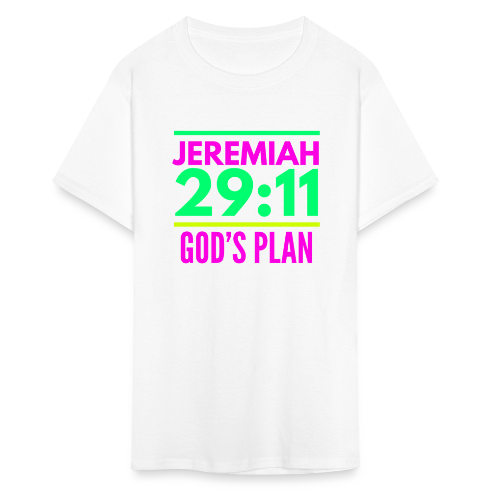 God's Plan Unisex T-Shirt - white