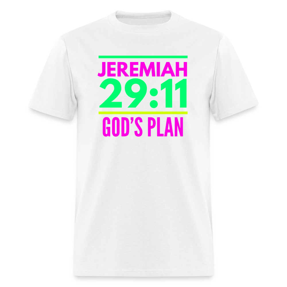 God's Plan Unisex T-Shirt - white