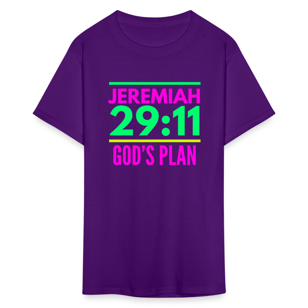 God's Plan Unisex T-Shirt - purple
