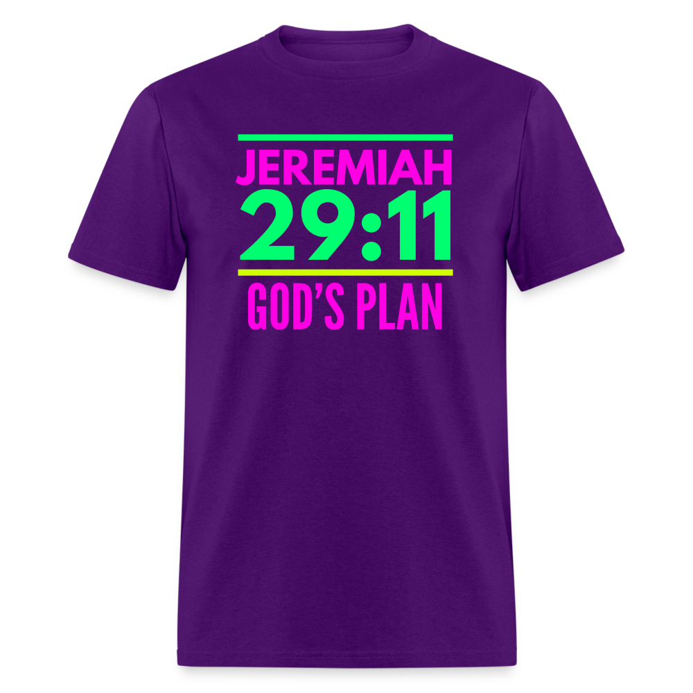 God's Plan Unisex T-Shirt - purple