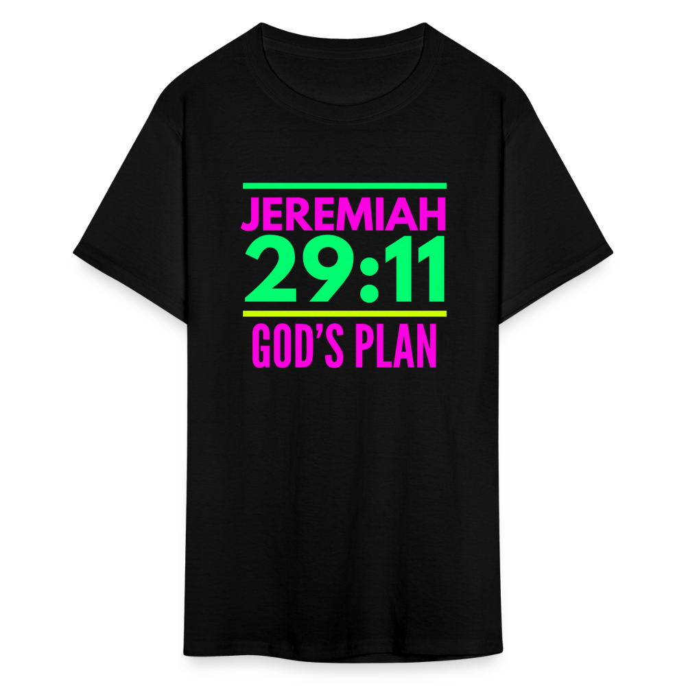 God's Plan Unisex T-Shirt - black
