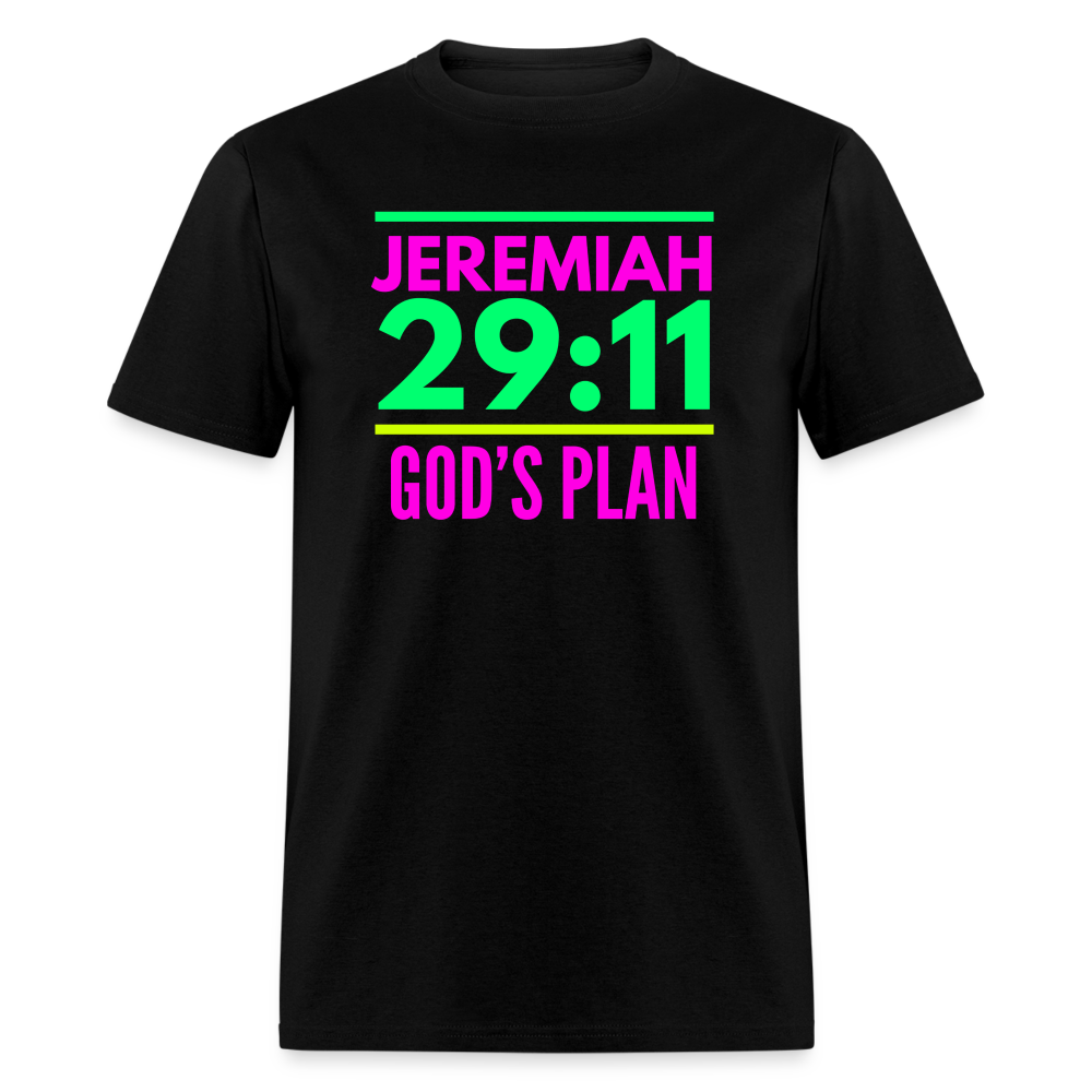 God's Plan Unisex T-Shirt - black
