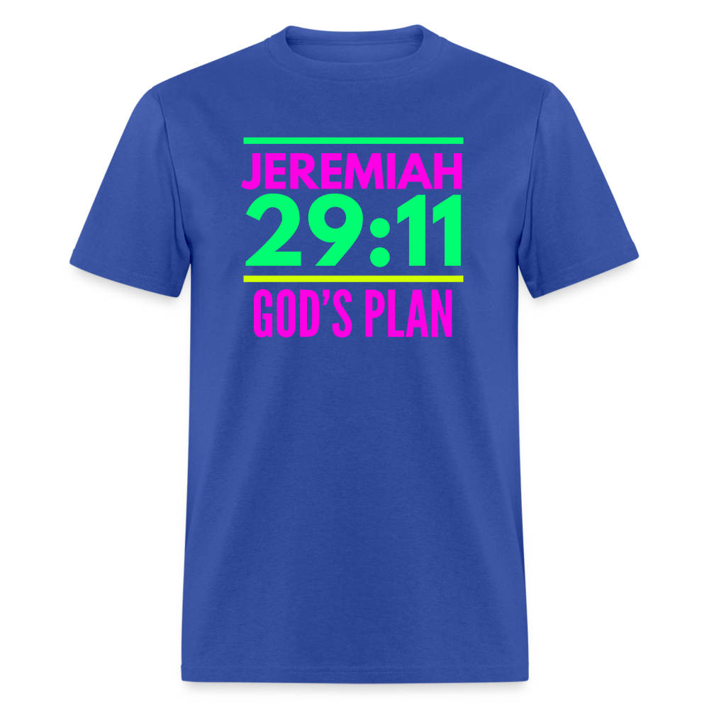 God's Plan Unisex T-Shirt - royal blue
