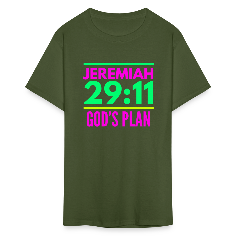 God's Plan Unisex T-Shirt - military green