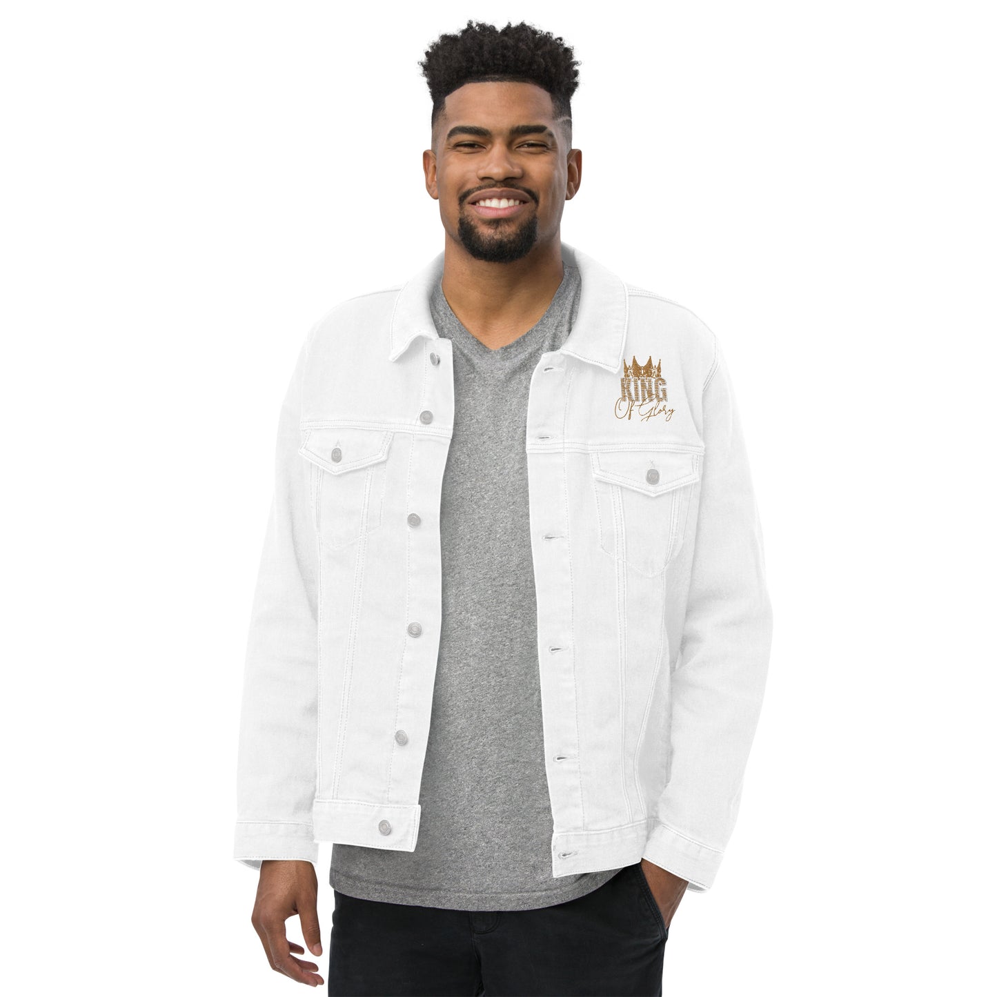 King of Glory Unisex denim jacket