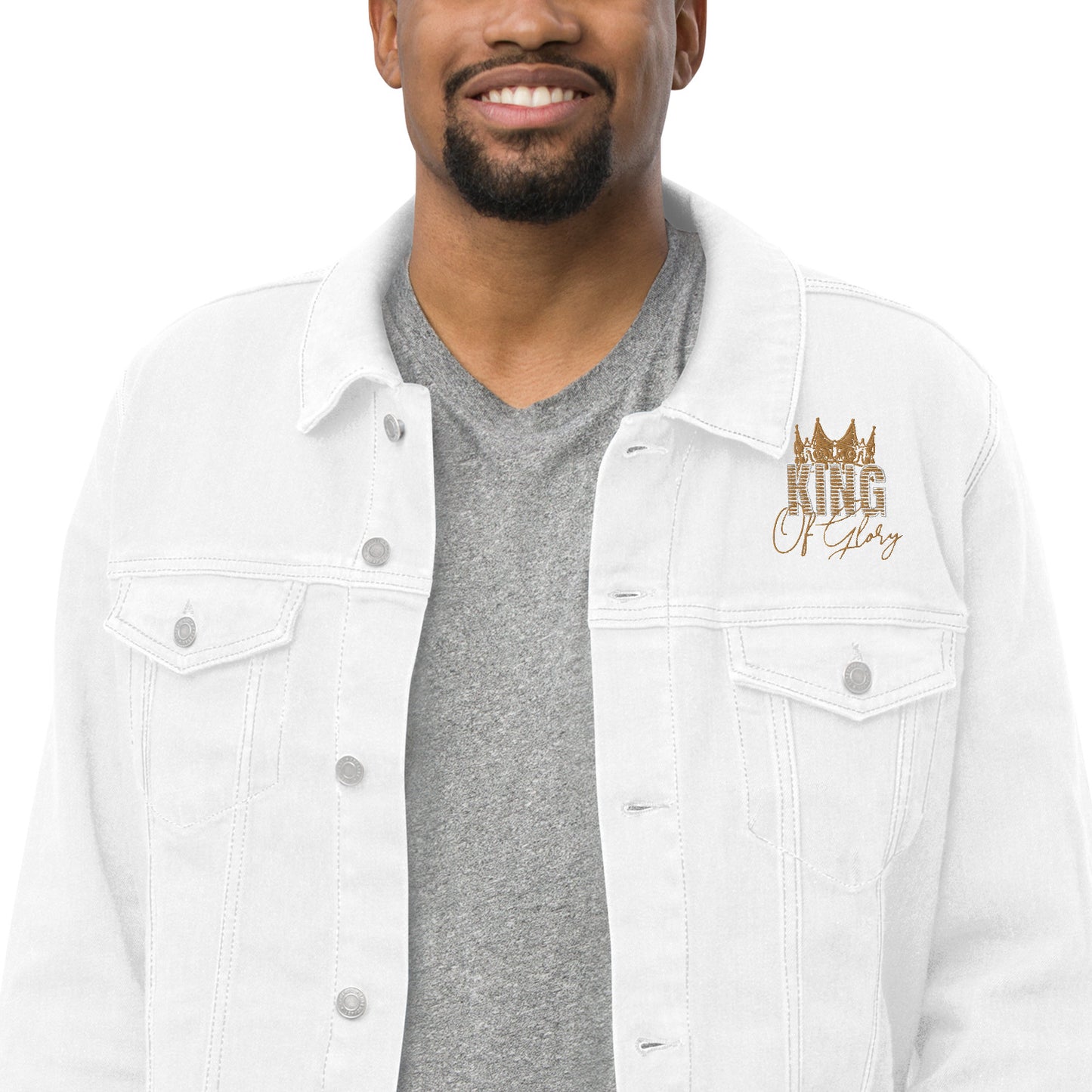 King of Glory Unisex denim jacket