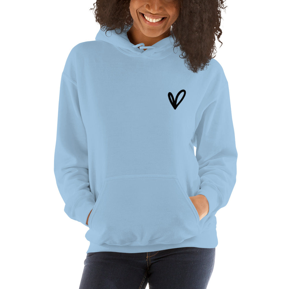 Love Like Jesus - Black Font Hoodie