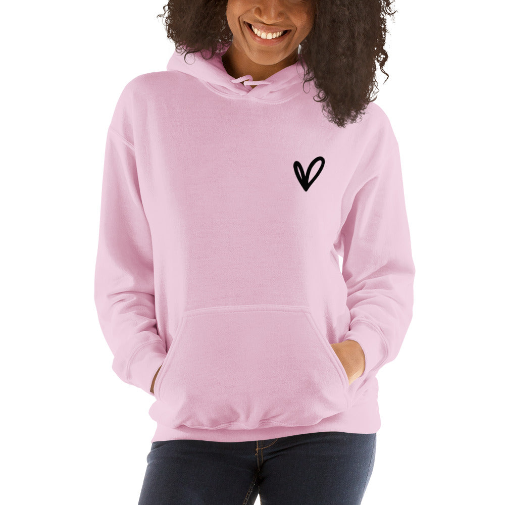Love Like Jesus - Black Font Hoodie