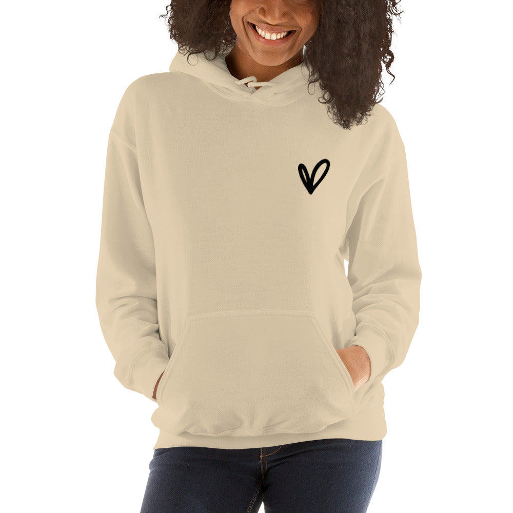 Love Like Jesus - Black Font Hoodie