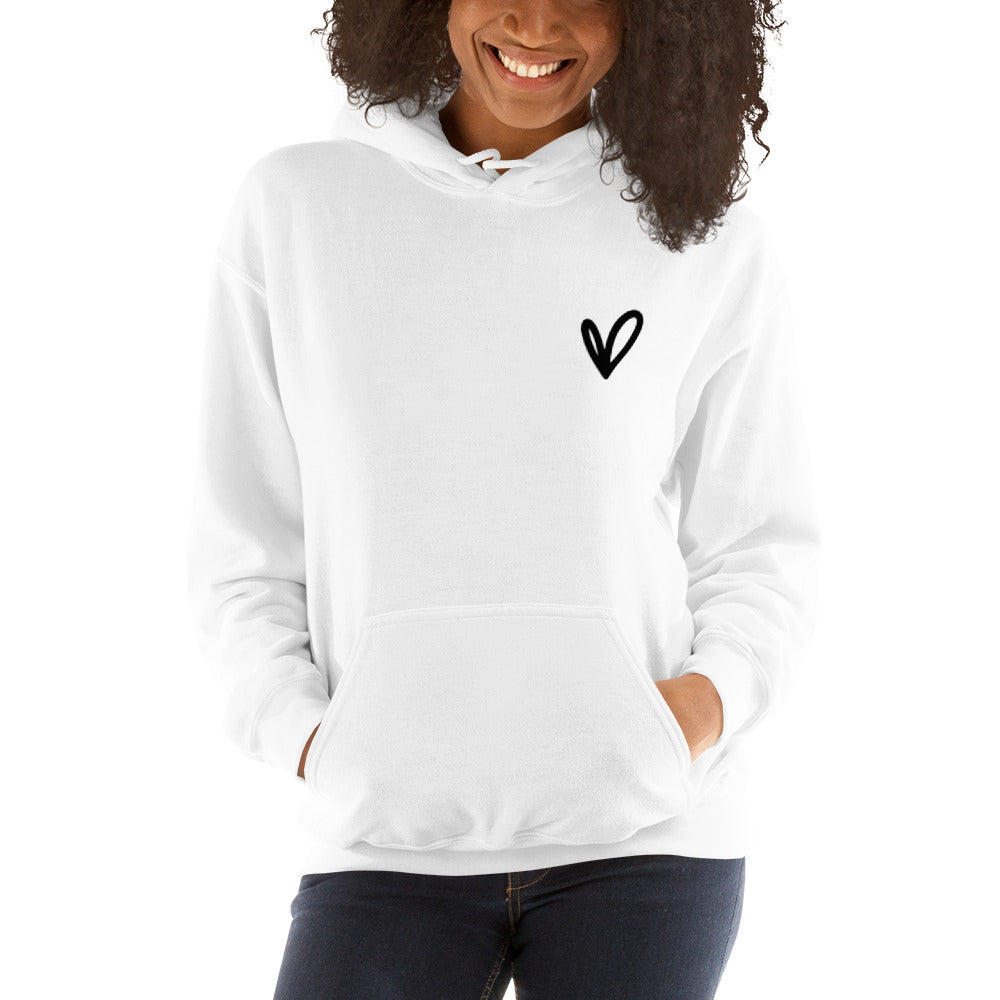 Love Like Jesus - Black Font Hoodie