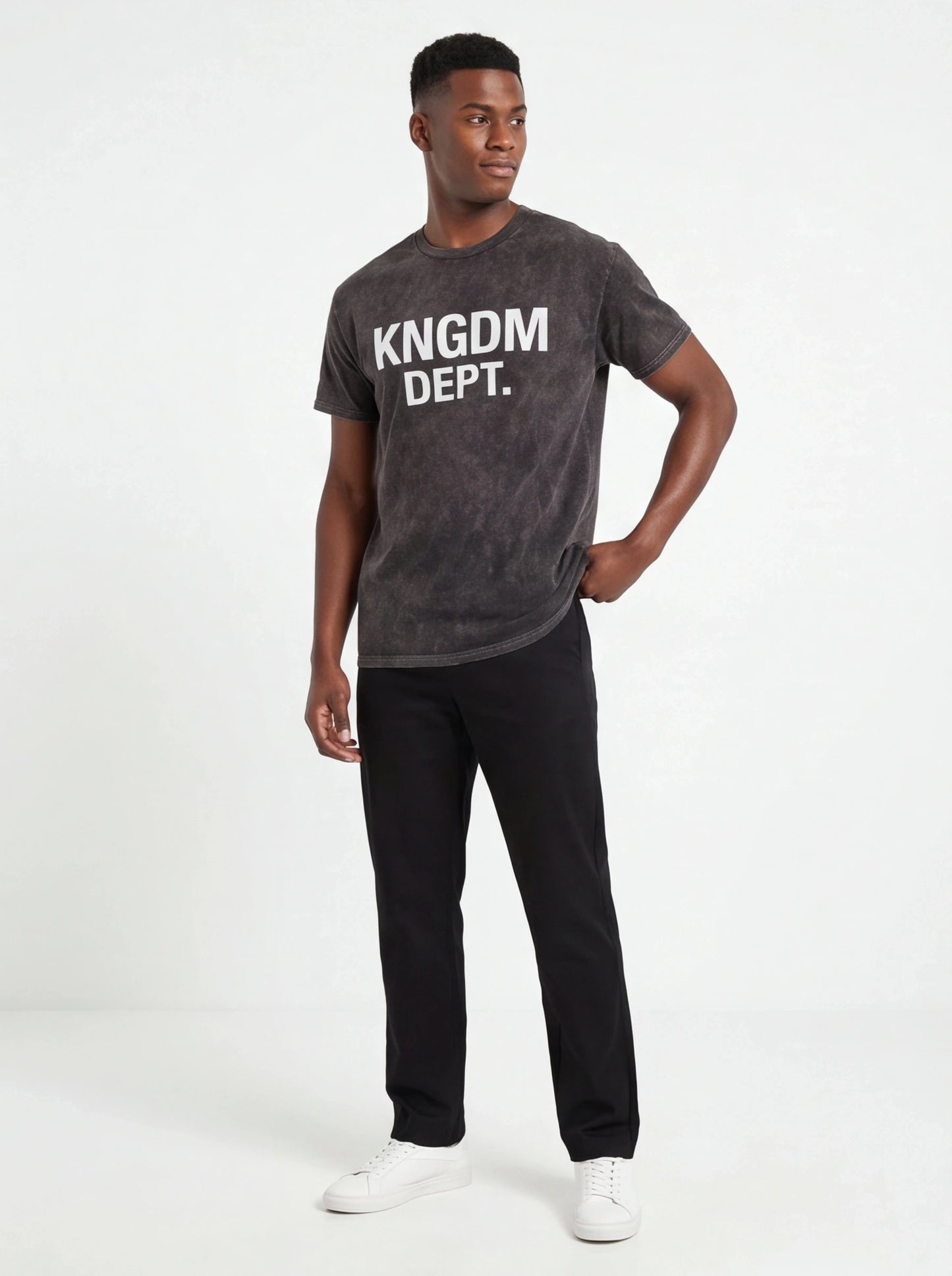 KNGDM Dept Mineral Washed Tee