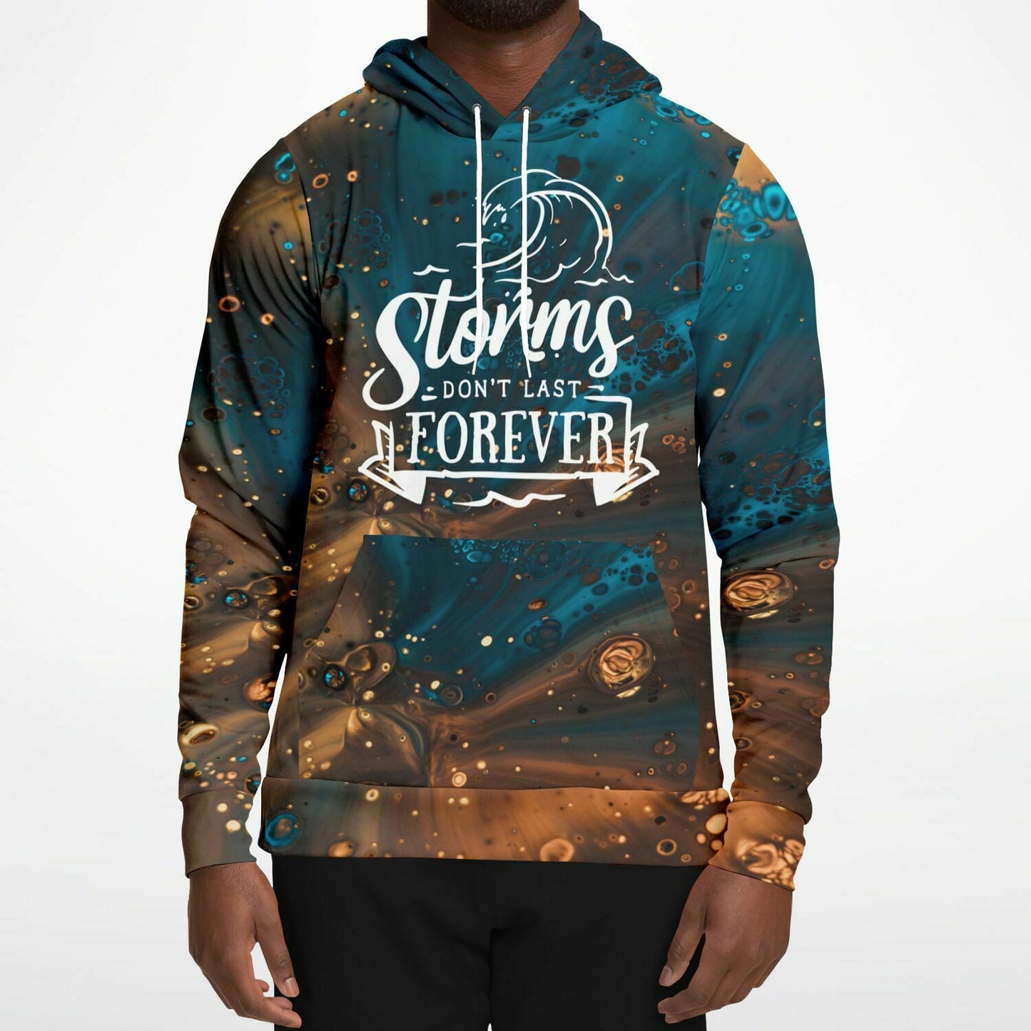 Stronger Than The Storm Fashion Hoodie - AOP