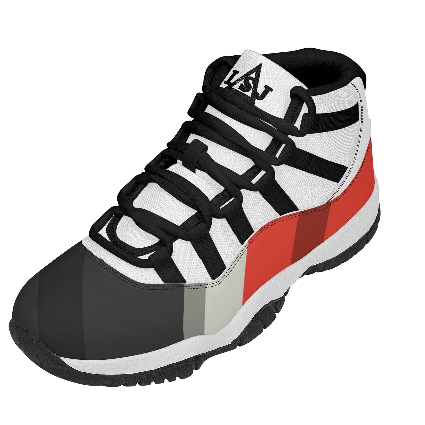 LSJ Men's High Top Retro Basketball Sneakers