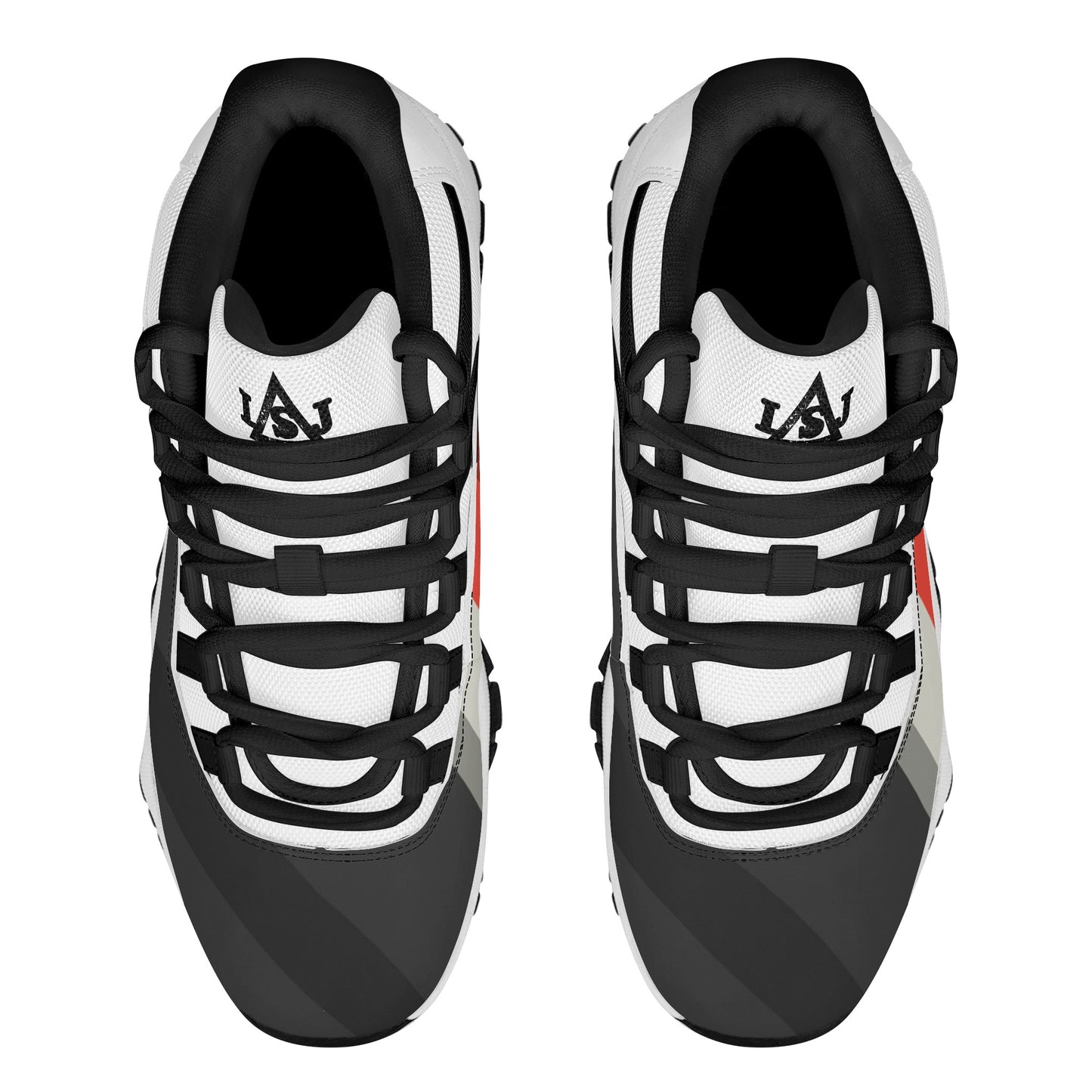 LSJ Men's High Top Retro Basketball Sneakers