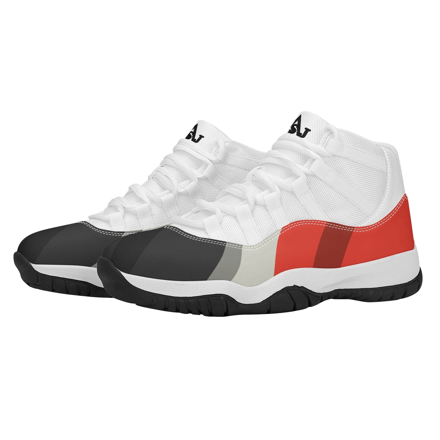 LSJ Men's High Top Retro Basketball Sneakers