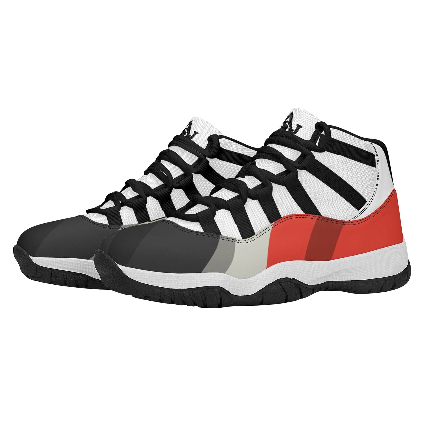 LSJ Men's High Top Retro Basketball Sneakers