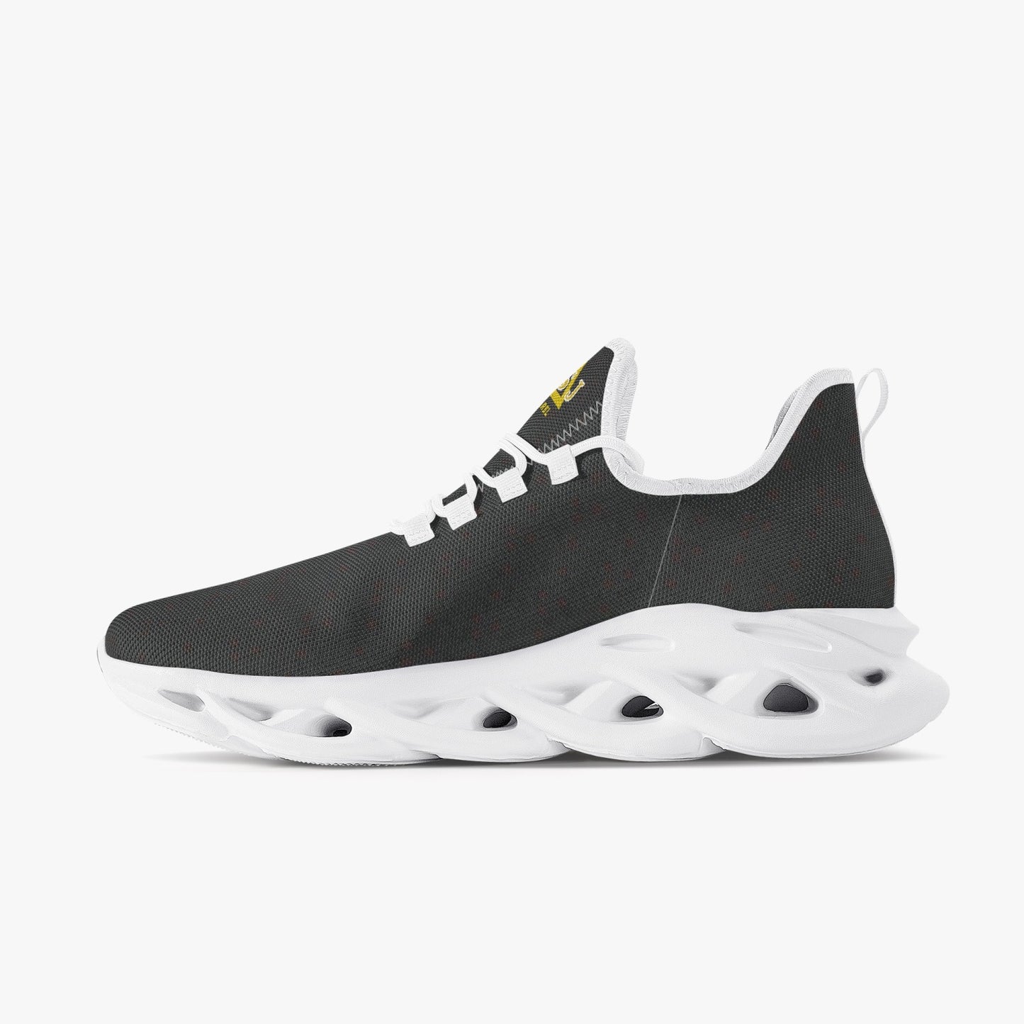 Dark Grey Bounce Mesh Knit Sneakers
