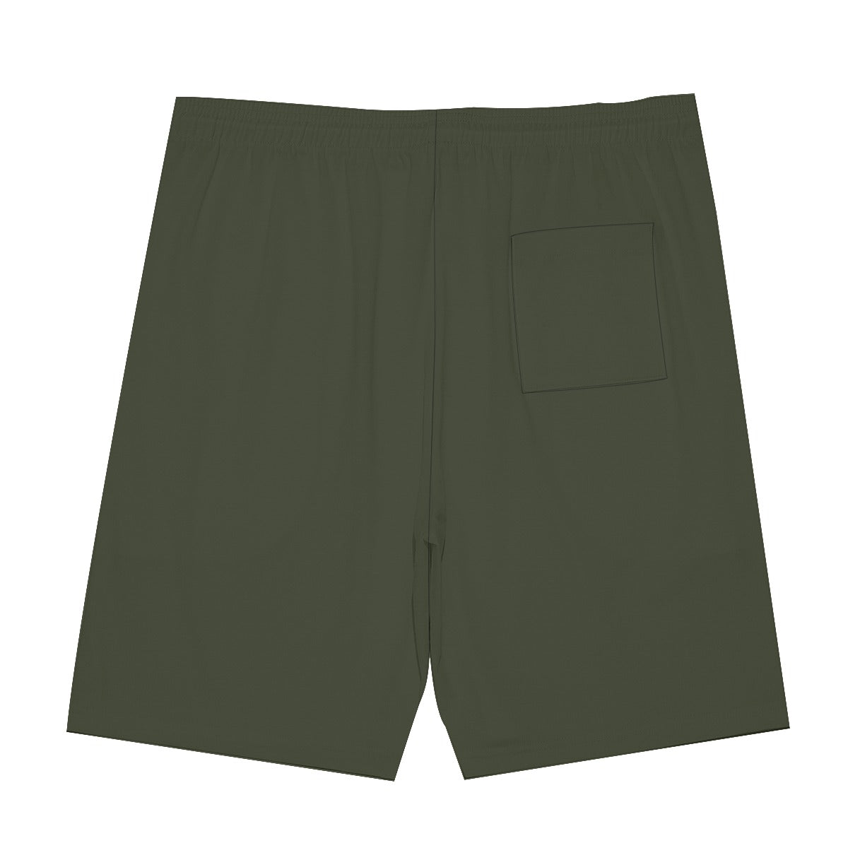 Royal Roar Forest Green Men's Sleeveless Hoodie And Shorts Set
