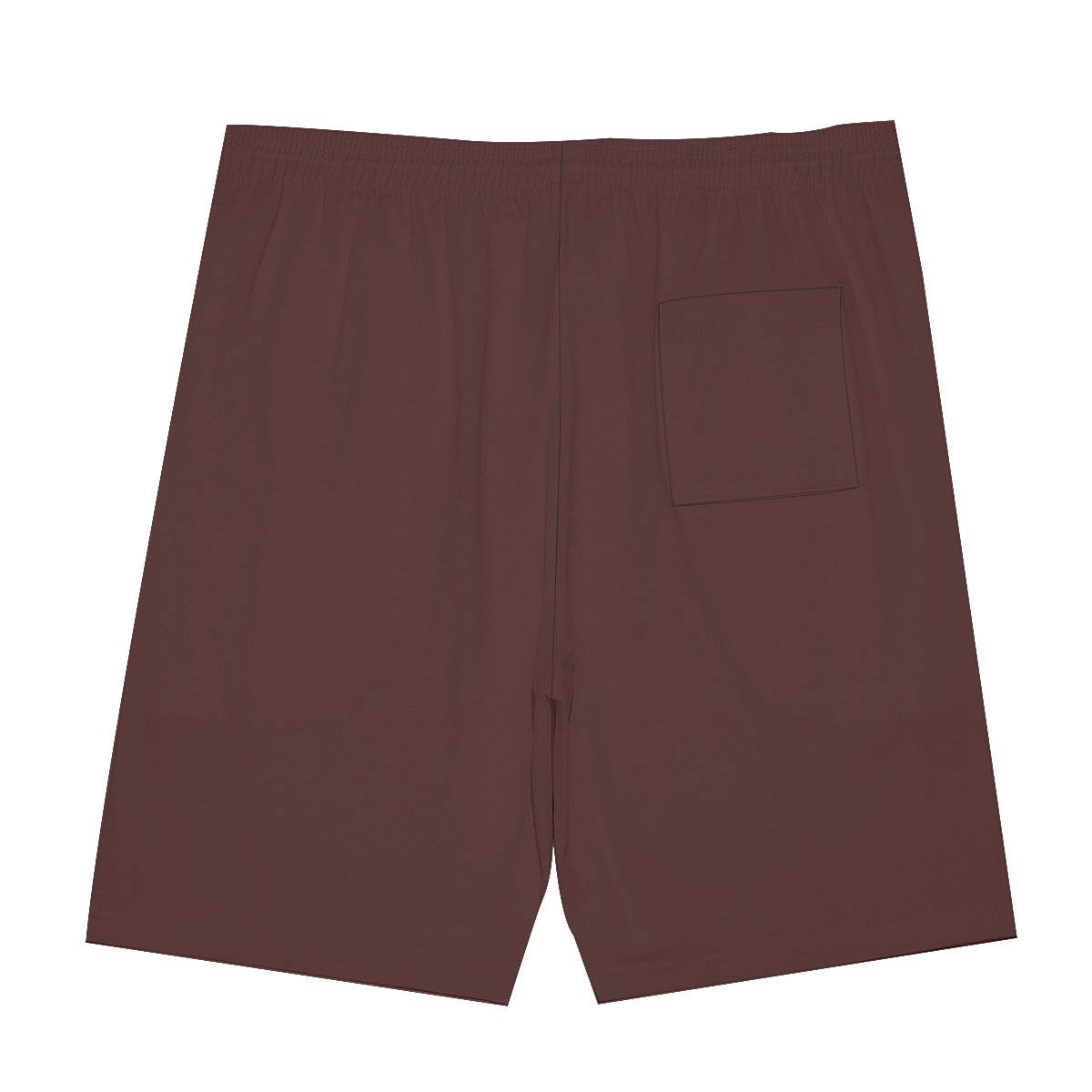 Merlot Masterpiece Men's Sleeveless Hoodie And Shorts Set